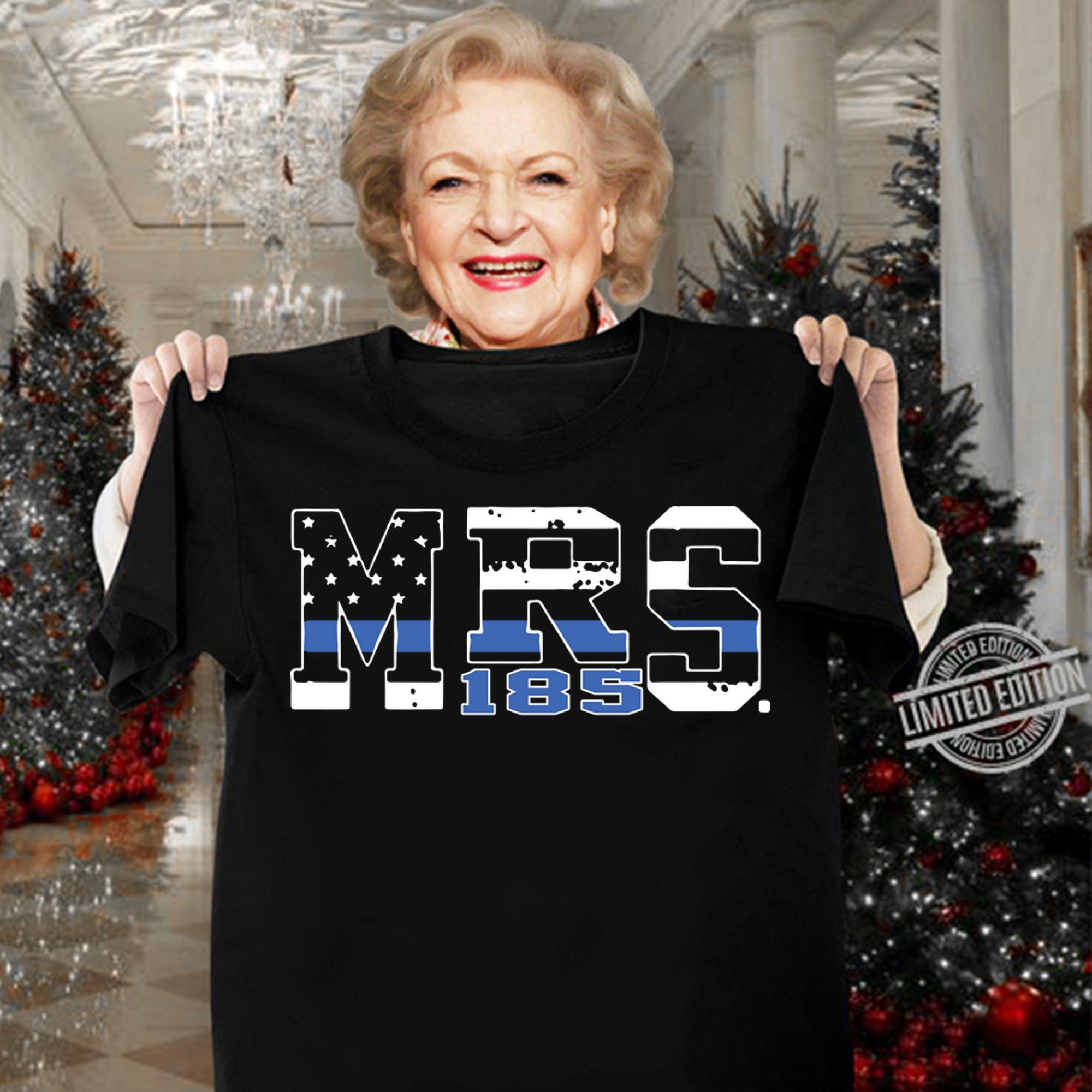 MRS Thin Blue Line Flag 304 t-shirt
