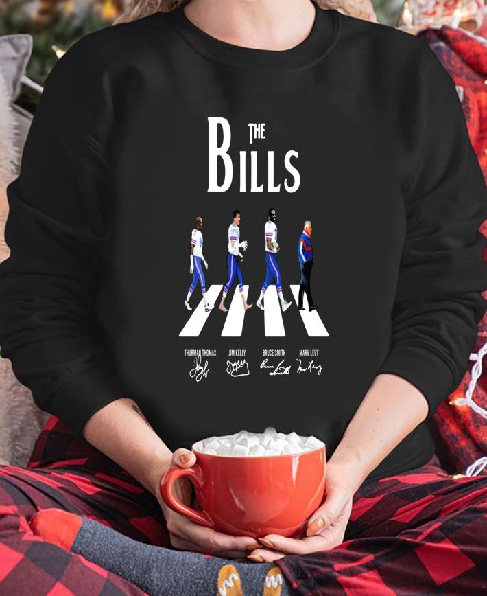 The Buffalo Bills Football Abbey RoSignatures t-shirt