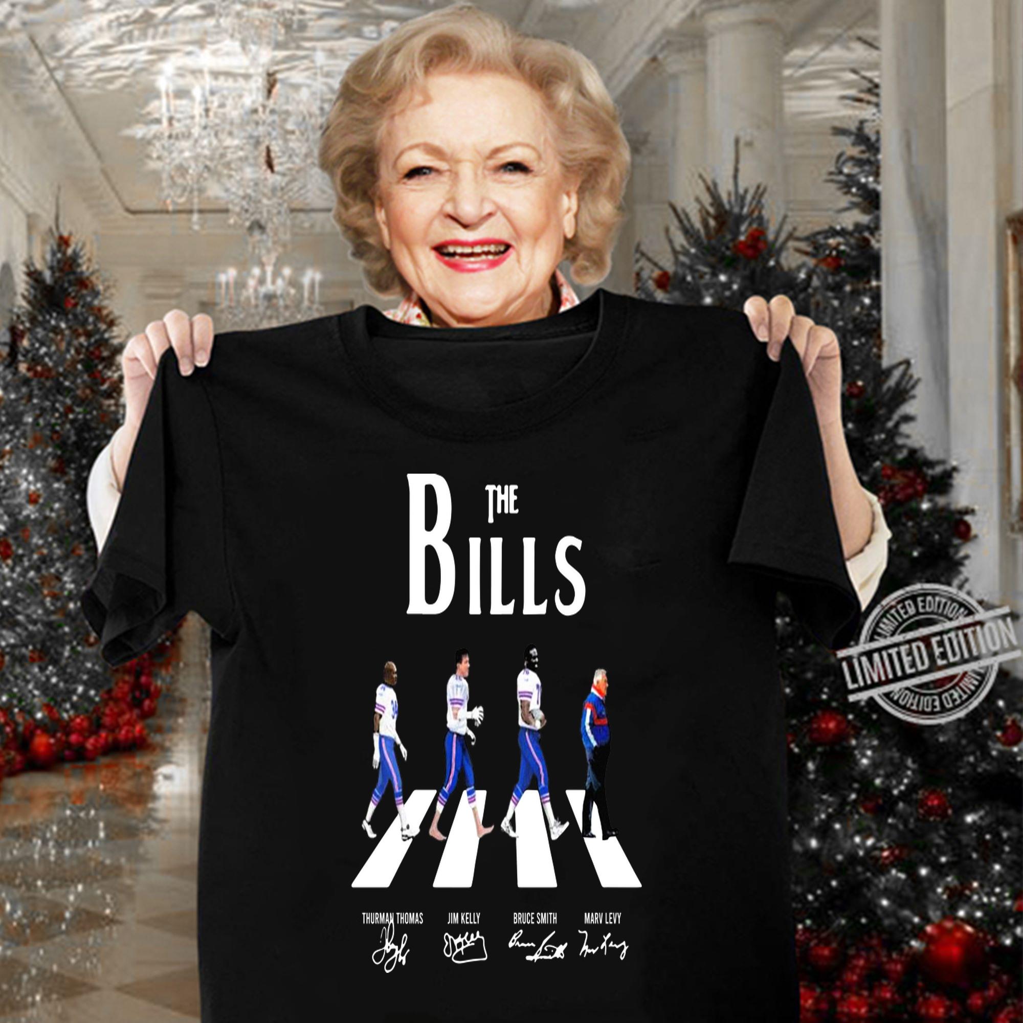 The Buffalo Bills Football Abbey RoSignatures t-shirt