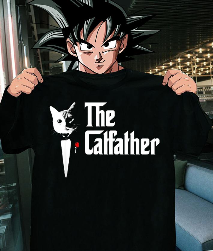 The Catfather Father Of Cats Funny Cat Dad t-shirt