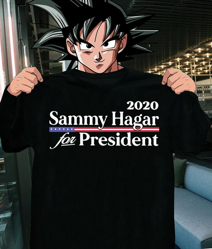2020 Sammy Hagar For Persident t-shirt