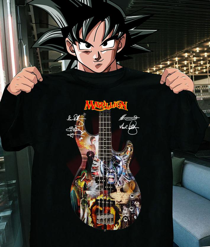 Guitar Marillion Signatures t-shirt