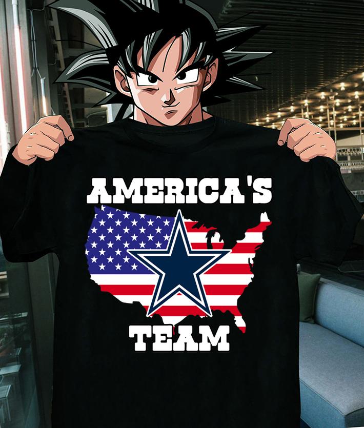 Americas Team American Flag Veteran Independence Day Dallas Cowboys t-shirt