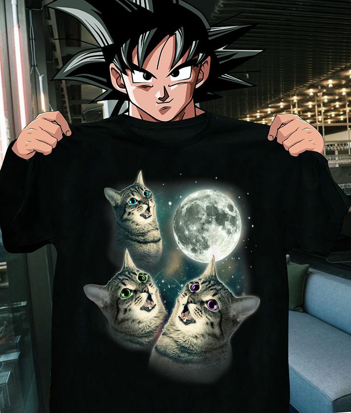 Official Three Cats Moon t-shirt