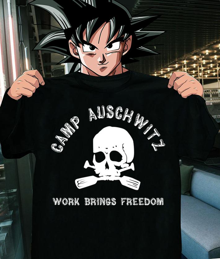 Camp Auschwitz Work Brings Freedom t-shirt 8