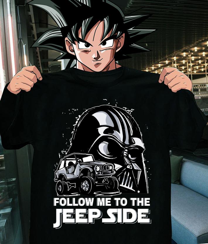 Nice Follow Me To The Jeep Side Darth Vader t-shirt 8