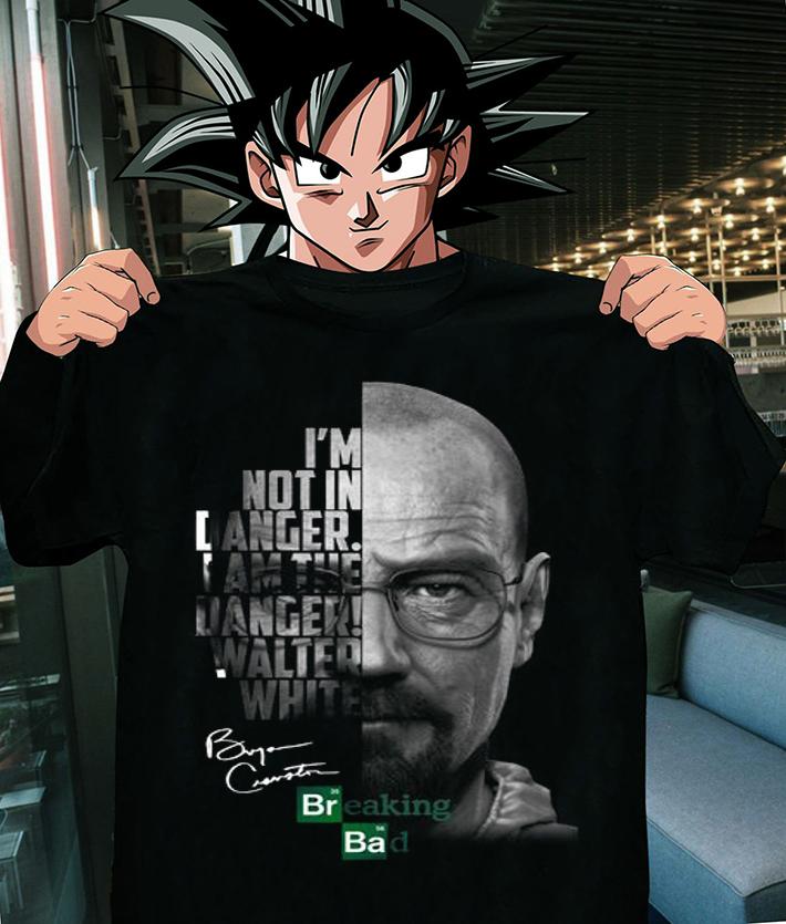 I'm Not In Danger I Am The Danger Walter White Signature Breaking Bad t-shirt