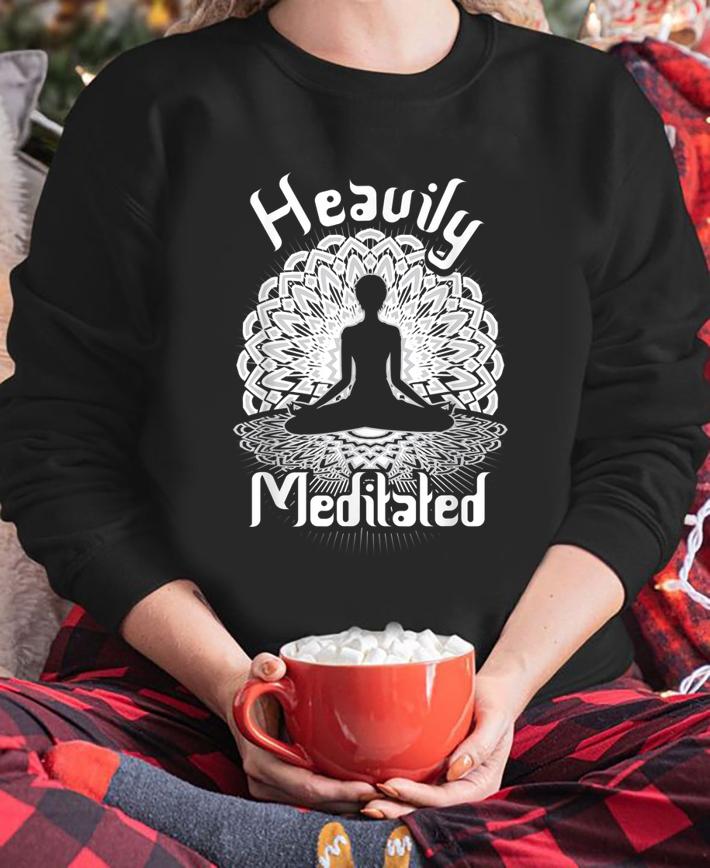 Heavily Meditated Yoga Spiritual Mandala t-shirt