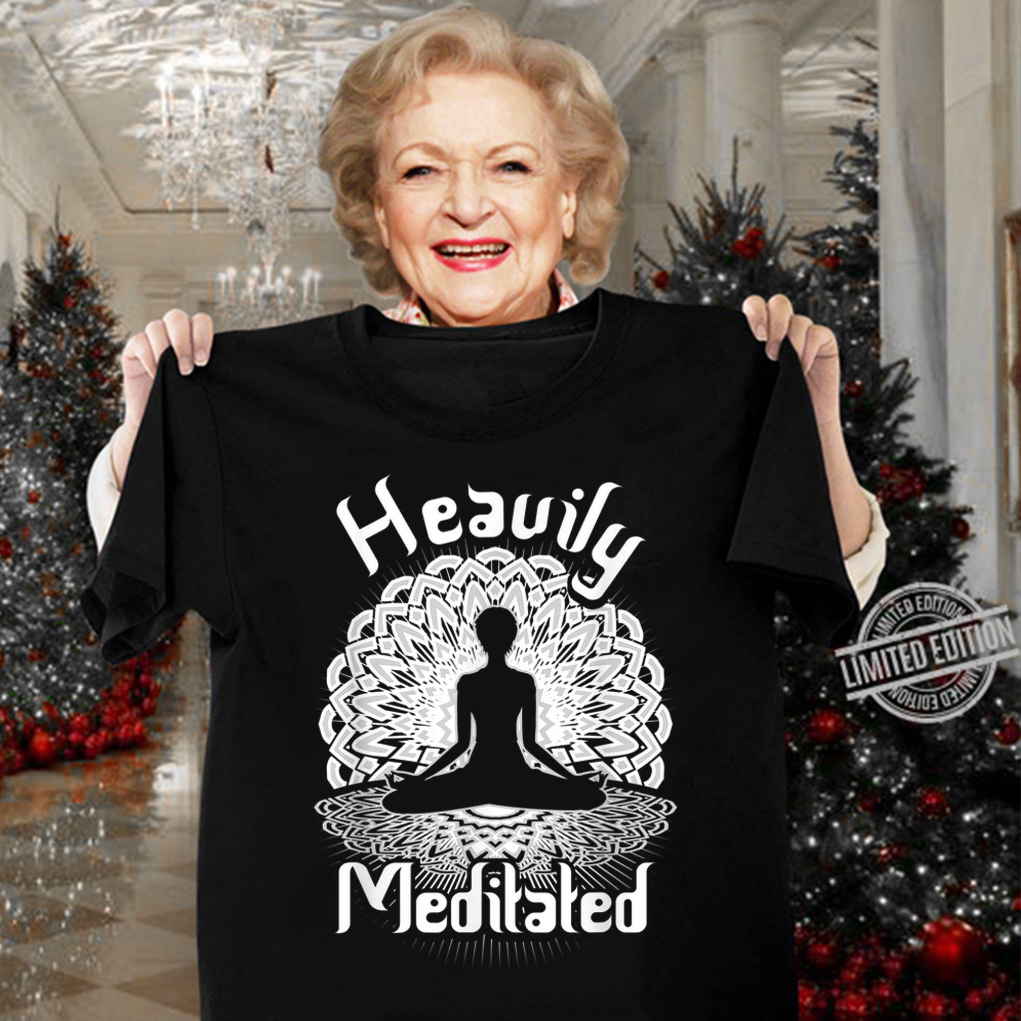 Heavily Meditated Yoga Spiritual Mandala t-shirt