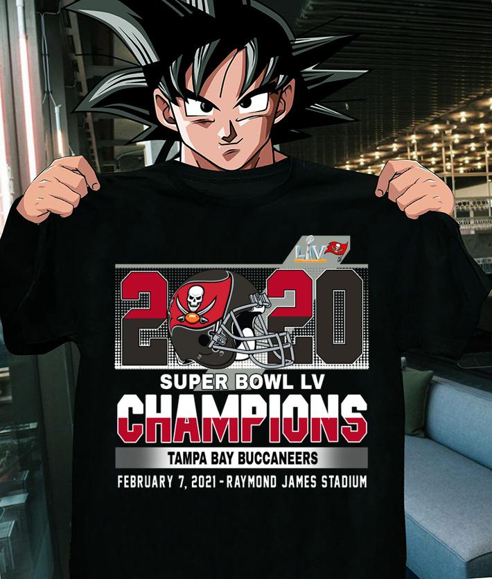 2020 Super Bowl LV Champions Tampa Bay Buccaneers t-shirt