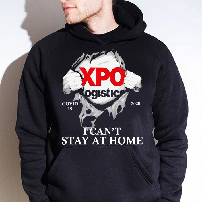 Xpo Logistics Covid 19 2020 I Cant Stay At Home Hand t-shirt