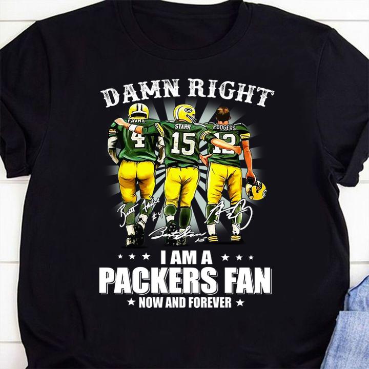 Championship Favre Starr Rodgers Damn Right I’m A Packers Fan Now And Forver t-shirt 1 Clothing, Doctor Herotee News, Doctorherotee News