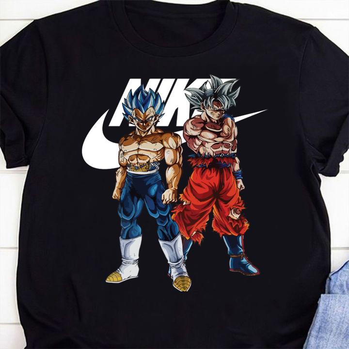 Nike Son Goku and Vegeta Dragon Ball Super t-shirt 32 custom printed t-shirts