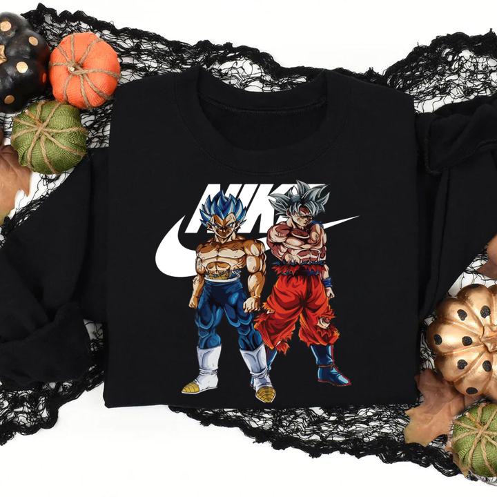 Nike Son Goku and Vegeta Dragon Ball Super t-shirt