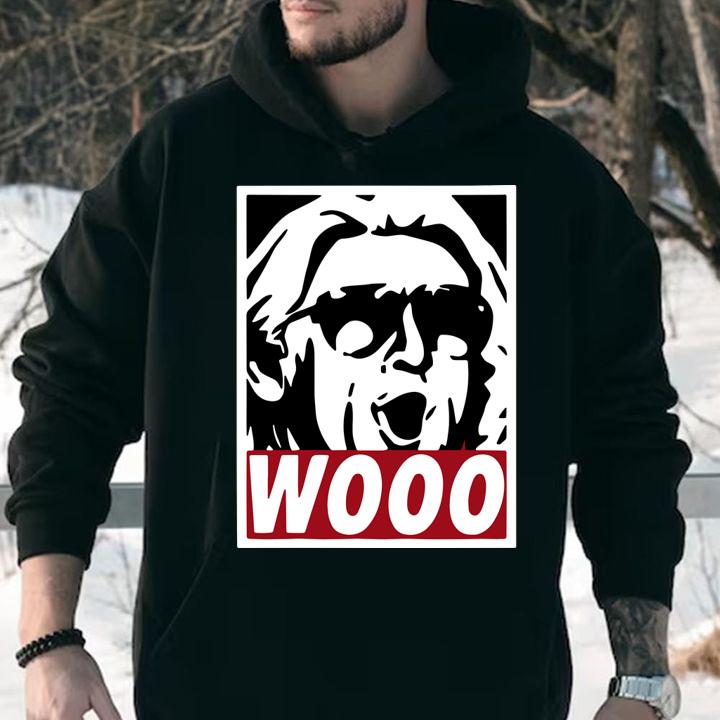 Wooo Ric Flair Shirt Funny Wrestling Nature Boy t-shirt