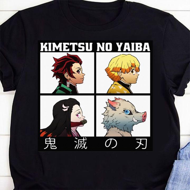 Kimetsu No Yaiba Demon Slayer Japanese Anime t-shirt 1 Clothing, Doctor Herotee News, Doctorherotee News