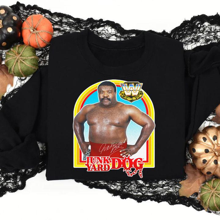 Junkyard Dog WWE Legends signature t-shirt
