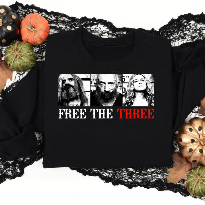 Rob Zombie Free The Three t-shirt