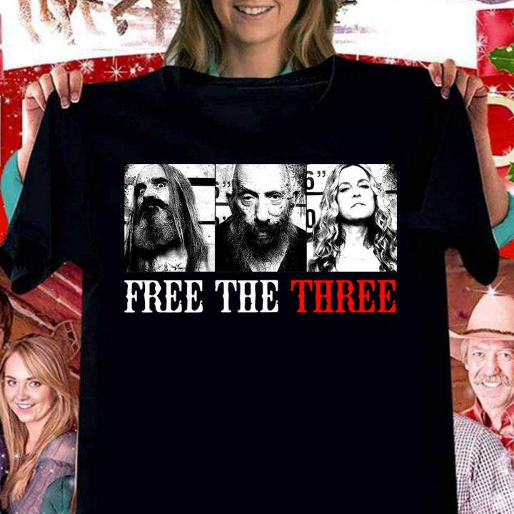 Rob Zombie Free The Three t-shirt