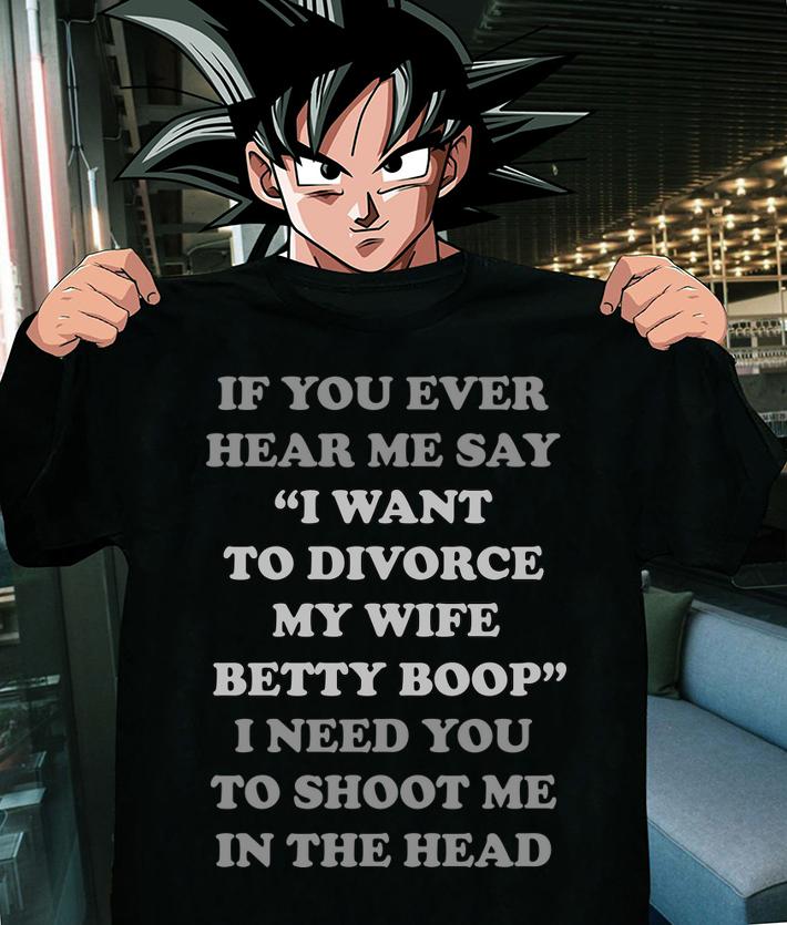 mat sau I Refuse To Divorce My Wife Betty Boop t-shirt shirt