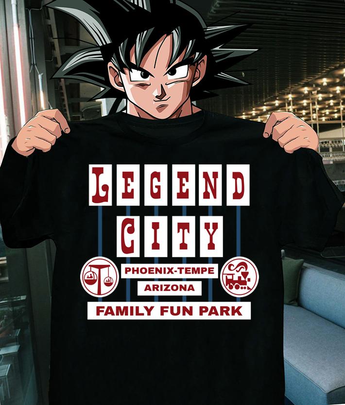 Legend City Phoenix Tempe Arizona Family Fun Park t-shirt
