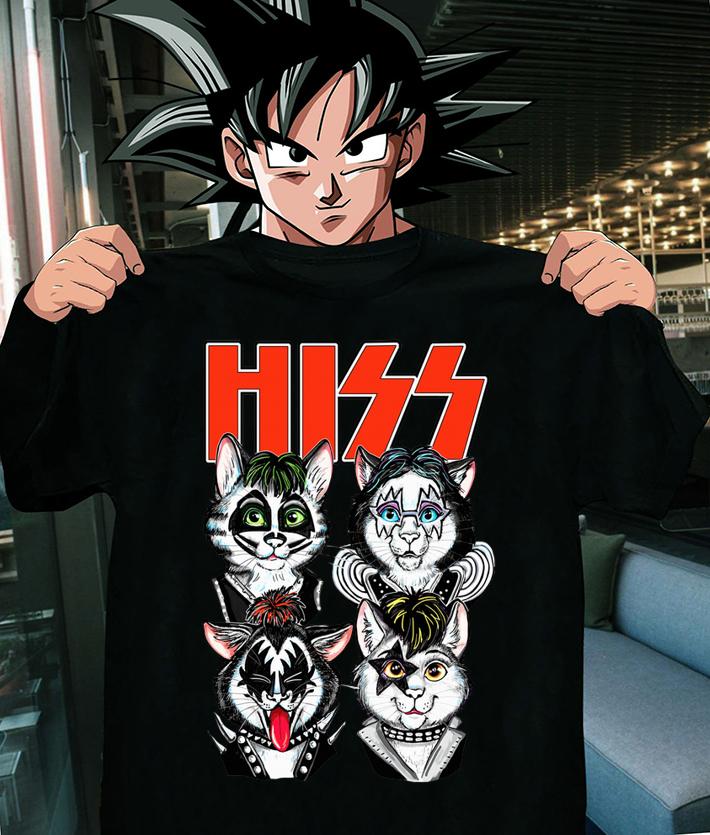 Kiss Hiss Cats Band Rock t-shirt