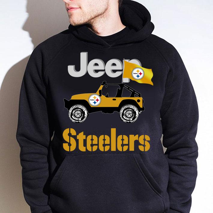 Hot Jeep Flag Pittsburgh Steelers NFL t-shirt