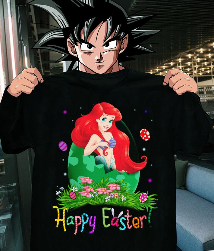 Pretty The Little Mermaid Ariel Happy Easter t-shirt