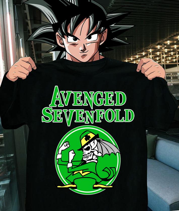 St Daddys Day Avenged Sevenfold Its Your Fookin Nightmare t-shirt