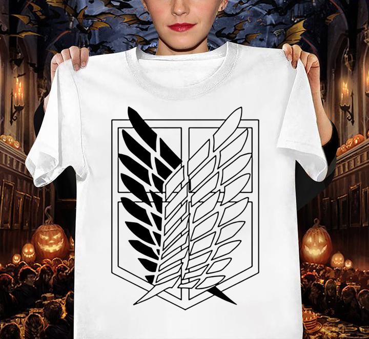 anime attack on titan pullover hoodie attack on titan women shirt - Anime Attack on Titan Pullover Hoodie, Attack On Titan t-shirt