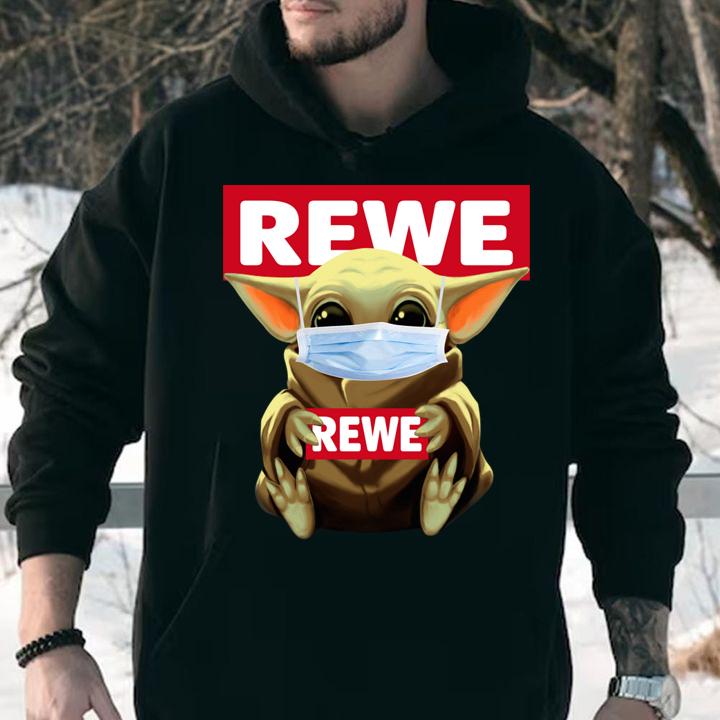 baby yoda mask rewe hoodie - Baby Yoda Mask Rewe t-shirt