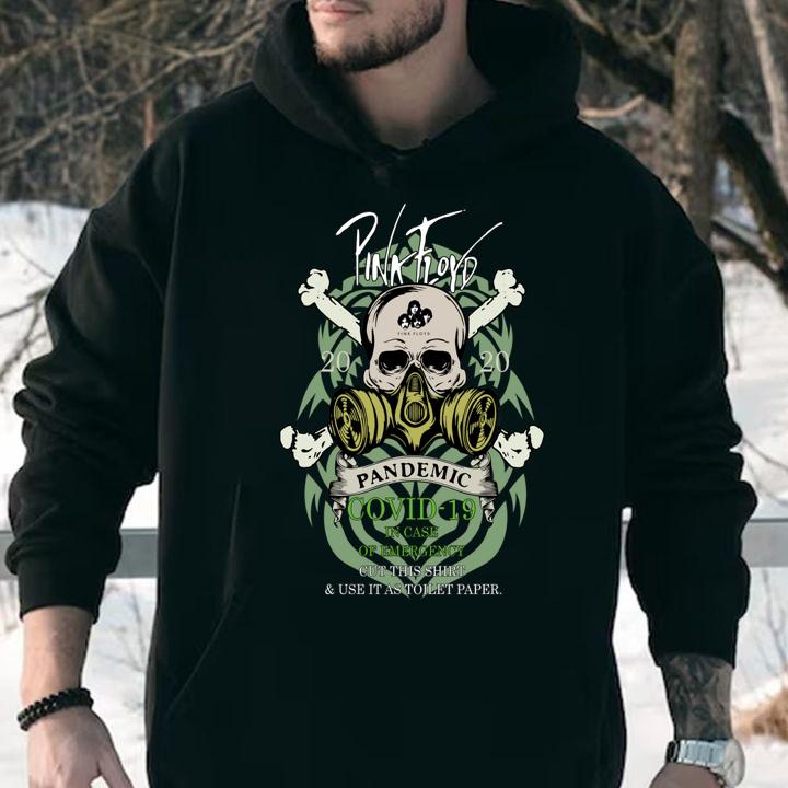 pink floyd 2020 pandemic covid 19 in case skull hoodie - Pink Floyd 2020 Pandemic Covid 19 In Case Skull t-shirt
