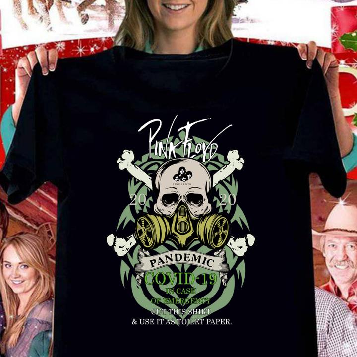 pink floyd 2020 pandemic covid 19 in case skull women shirt - Pink Floyd 2020 Pandemic Covid 19 In Case Skull t-shirt