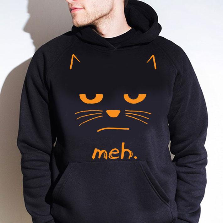 Awesome Halloween Cat Meh t-shirt