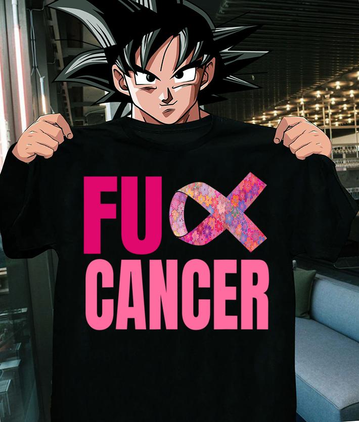 Top Fuck Cancer Be Survivor Unbreakable Cancer Awareness t-shirt