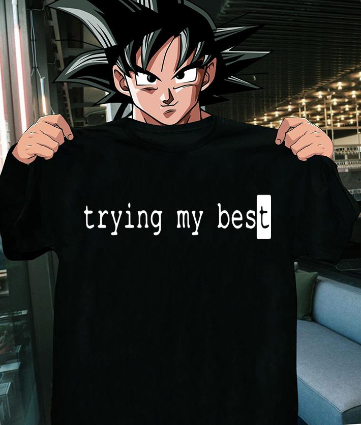 Jarvis Johnson Trying My Best t-shirt