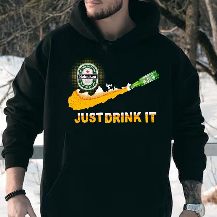 Heineken Beer Nike Just Drink It t-shirt