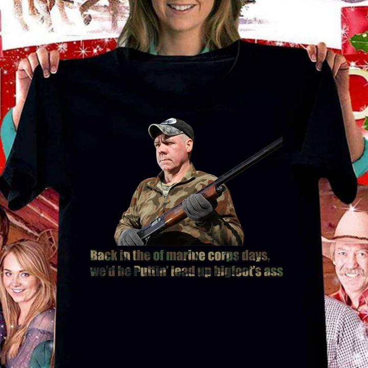 Veteran back in the of marine corps days We’d be Puttin’ t-shirt