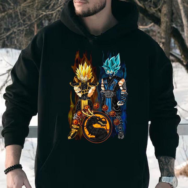 DragonBall Mortal Kombat Goku and Vegeta t-shirt