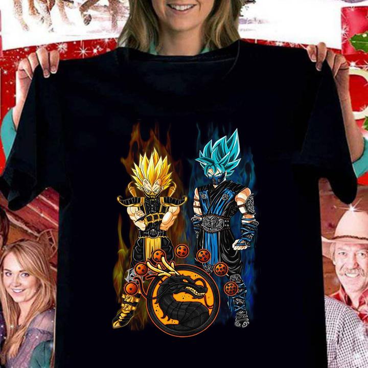 DragonBall Mortal Kombat Goku and Vegeta t-shirt