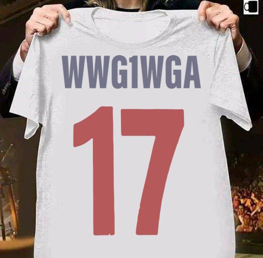 We Are Q Wwg1wga 17 backside t-shirt 38 Fashion Week