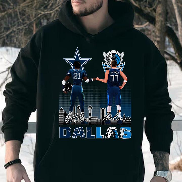 Dallas Sports Teams Signatures t-shirt