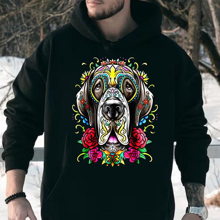 Hippie Great Dane t-shirt