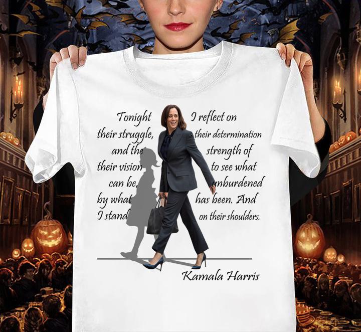 Kamala Harris Ruby Bridges Shadow Female Vice President 2021 t-shirt