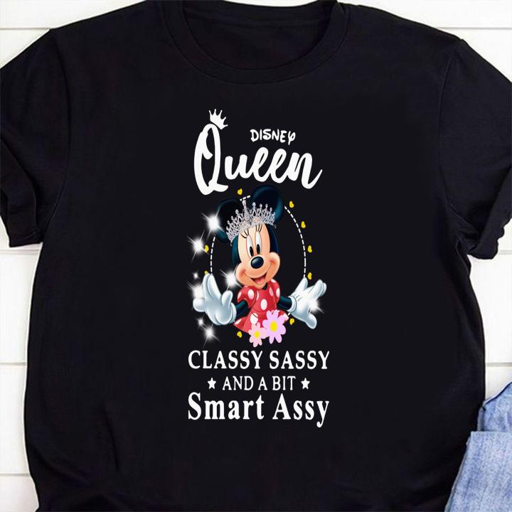 Minnie Mouse Disney Queen Classy Sassy And A Bit Smart Assy t-shirt 63 Gameofthronesteeshirt News