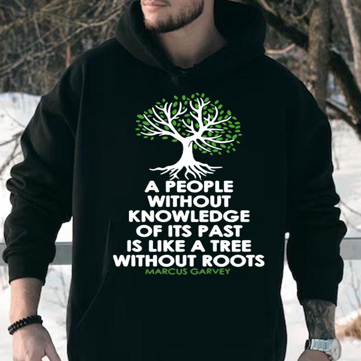 Black History Month Tree Without Root Black Is Beautiful t-shirt