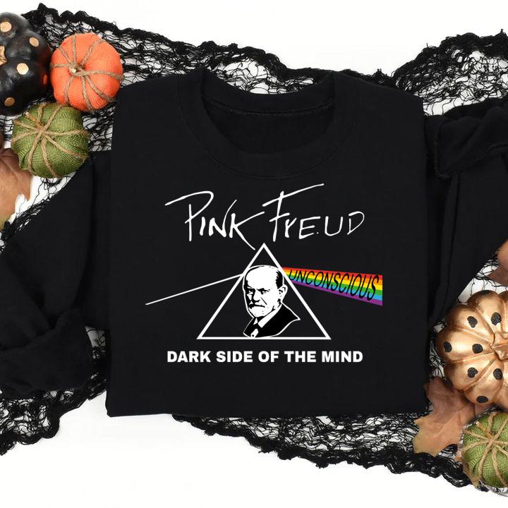 Pink Freud unconscious dark side of the mind t-shirt