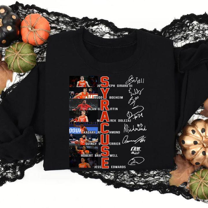 Syracuse Orange Signatures t-shirt