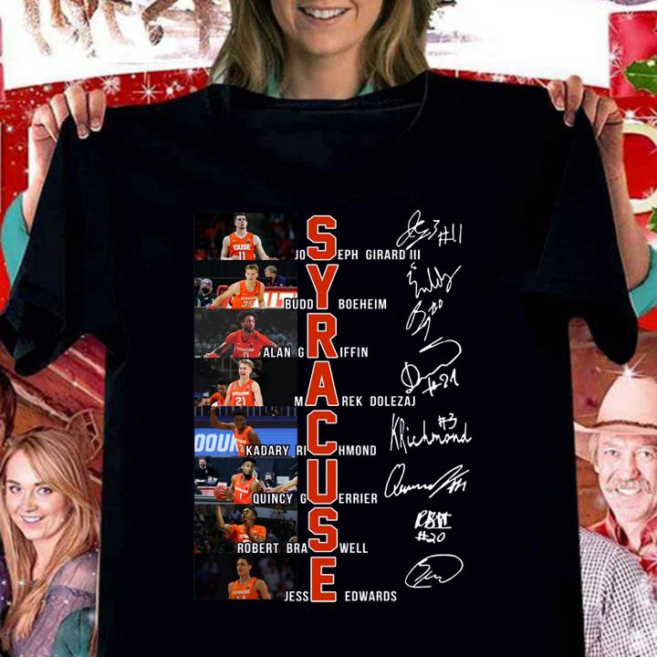 Syracuse Orange Signatures t-shirt