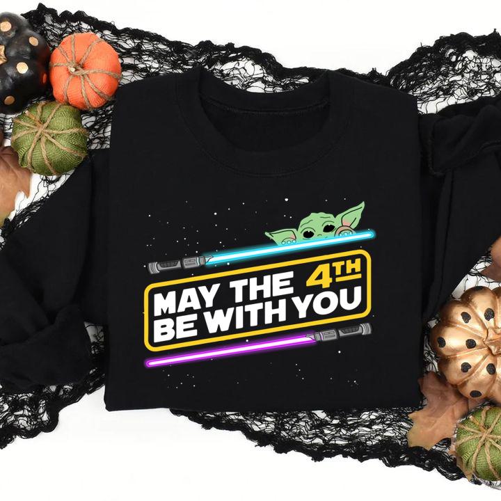 May the 4th Be With You t-shirt